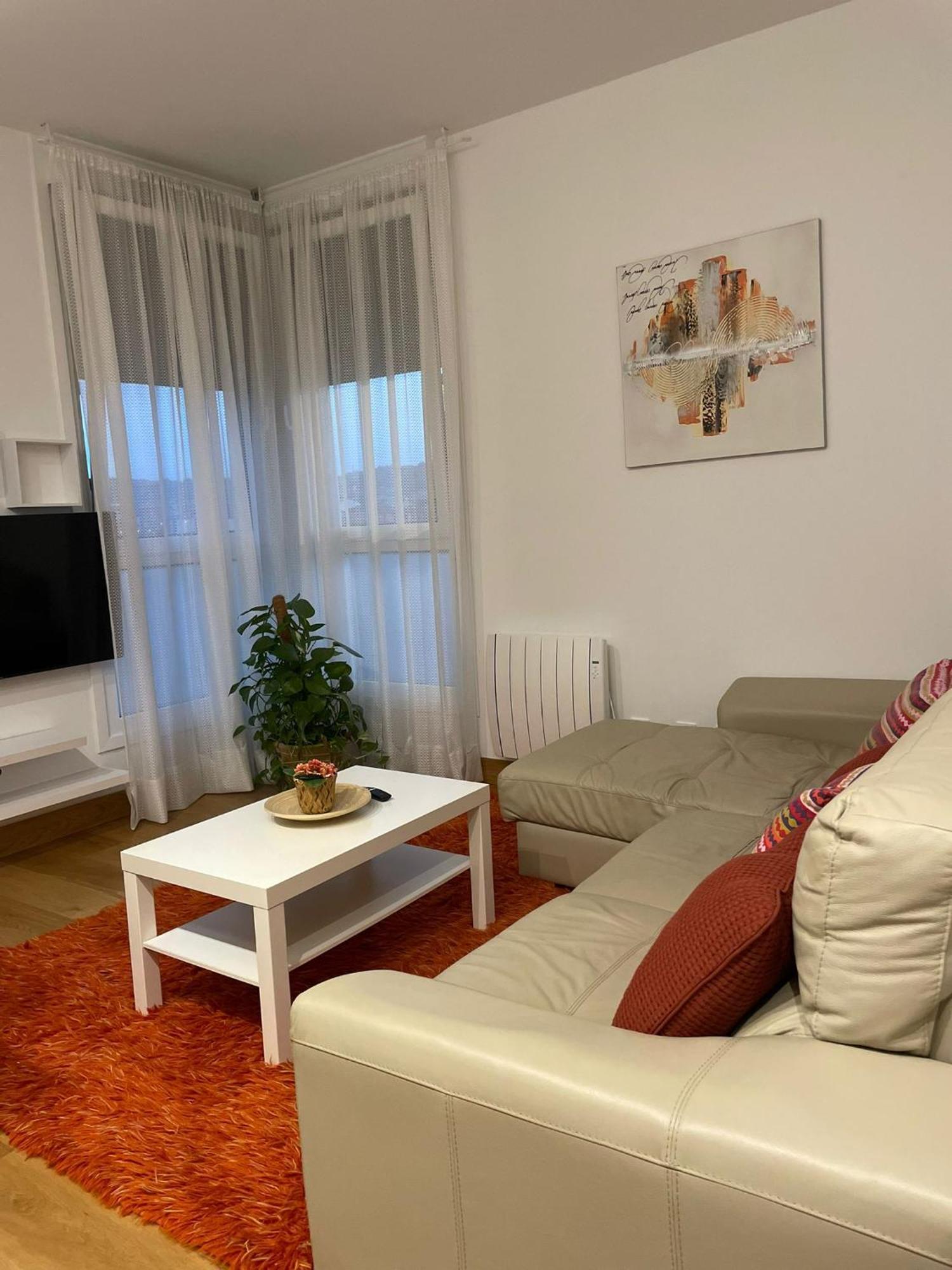 Modern Bilbao Apartment Barakaldo Bagian luar foto